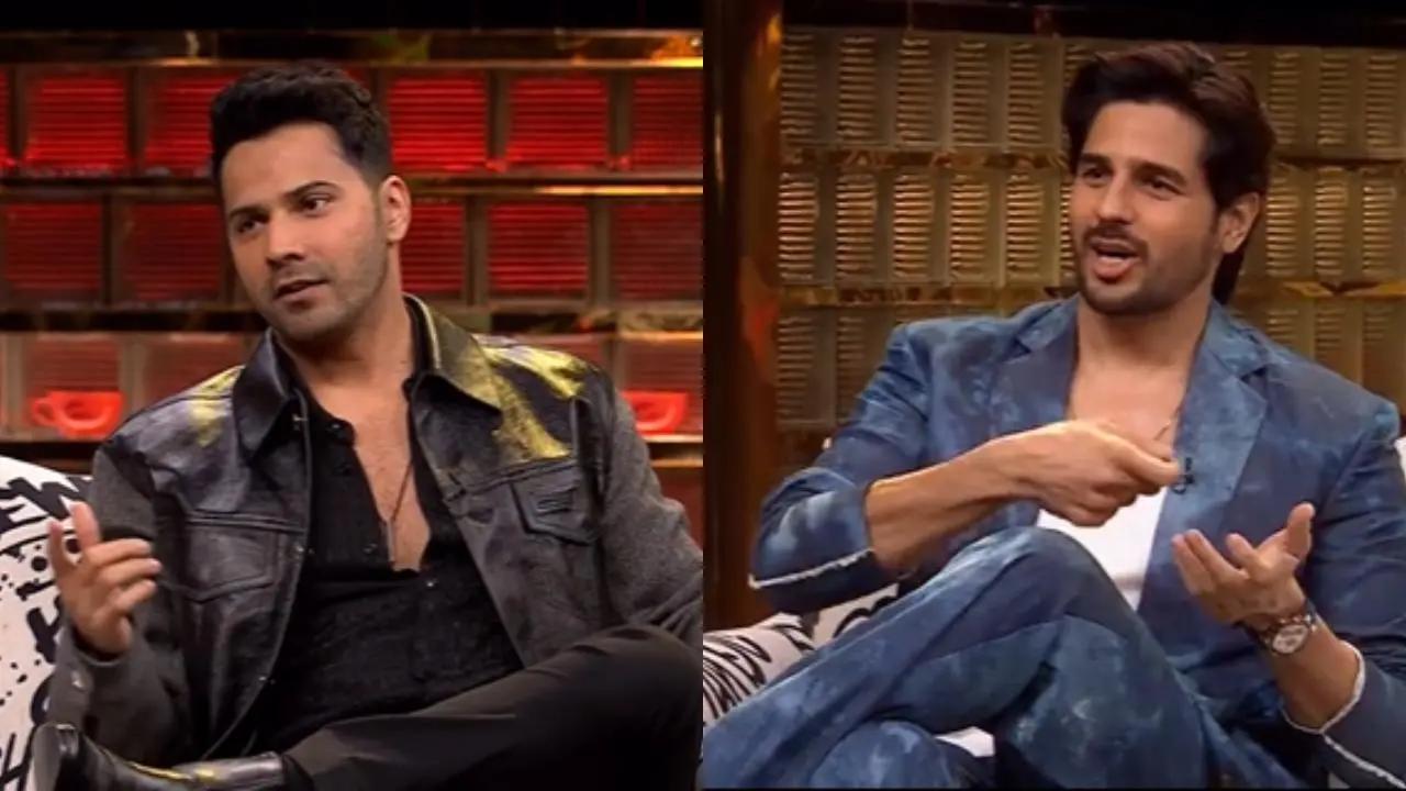 Koffee With Karan 8: Varun Dhawan and Sidharth Malhotra are the next guests of Karan Johar's show. They talk about their days shooting MNIK and also engage in banter with the host. Read More
