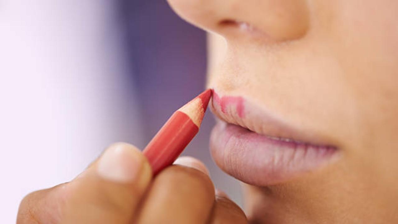 To make lipstick last longer, makeup expert Singh recommends filling in the entire lip with the lip pencil first. This will ensure that you are not just left with the lip outline by the end of the night. 