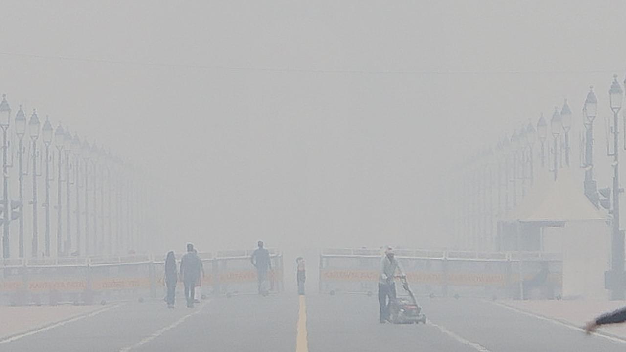 In Photos: Delhi air quality inches closer to severe category