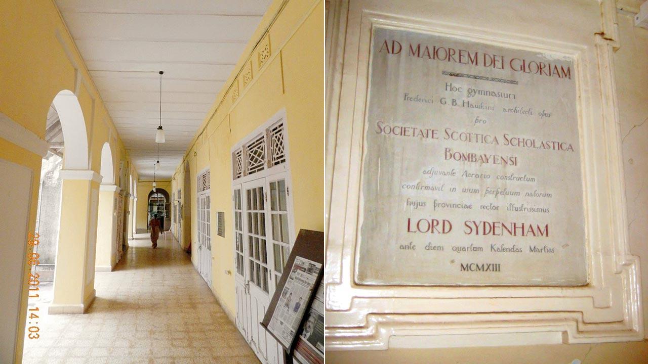 The Missionary Settlement for University Women (MSUW) hostel, with a line embedded in marble stating, “Ad maiorem Dei gloriam (For the greater glory of God)”. Pic Courtesy Vikas Dilawari