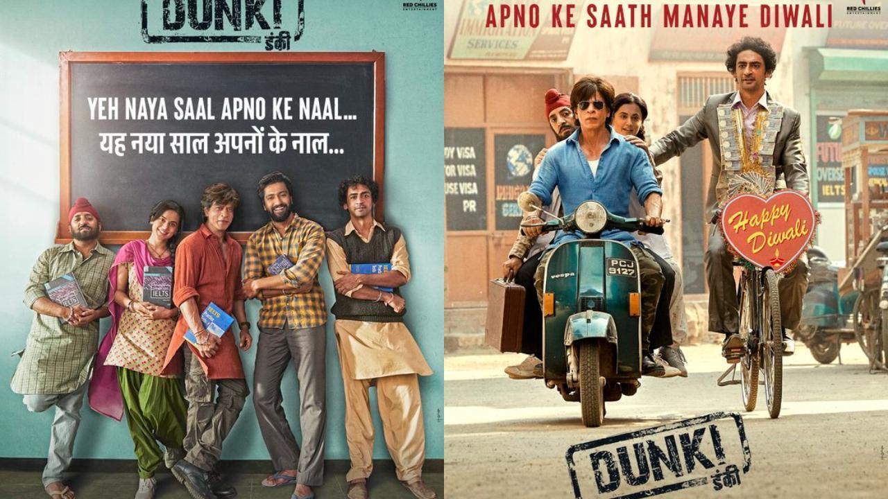 Diwali 2023: Shah Rukh Khan drops new posters of Dunki ahead of the festival