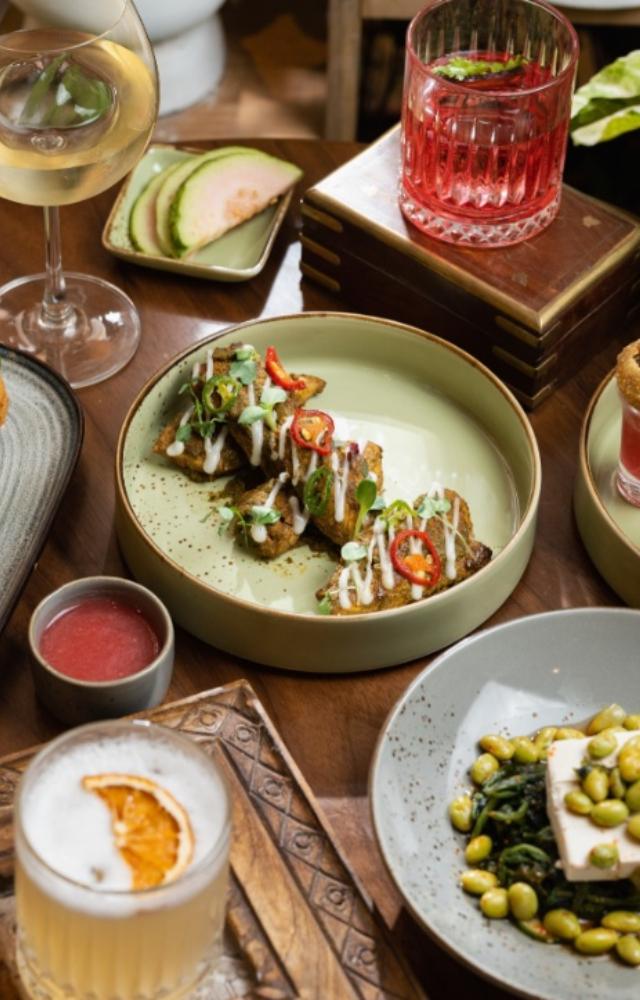 The Nines stands as a sanctuary, seamlessly blending modern European bistro finesse with a contemporary twist