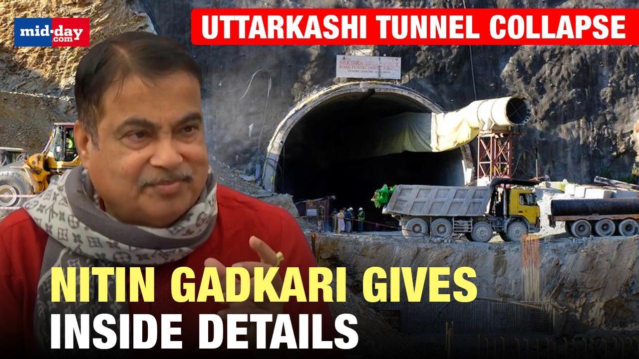 Uttarkashi Tunnel Collapse: Nitin Gadkari speaks out on Uttarkashi tunnel rescue