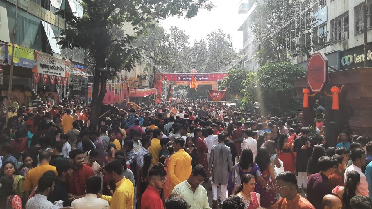 Citizens have decorated their houses and streets with colourful lights, rangolis, and flowers to celebrate the festival