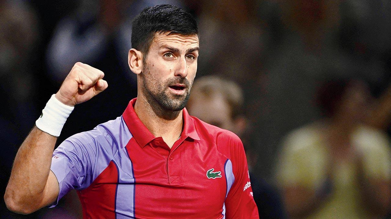 Djokovic battles stomach issue to beat Griekspoor