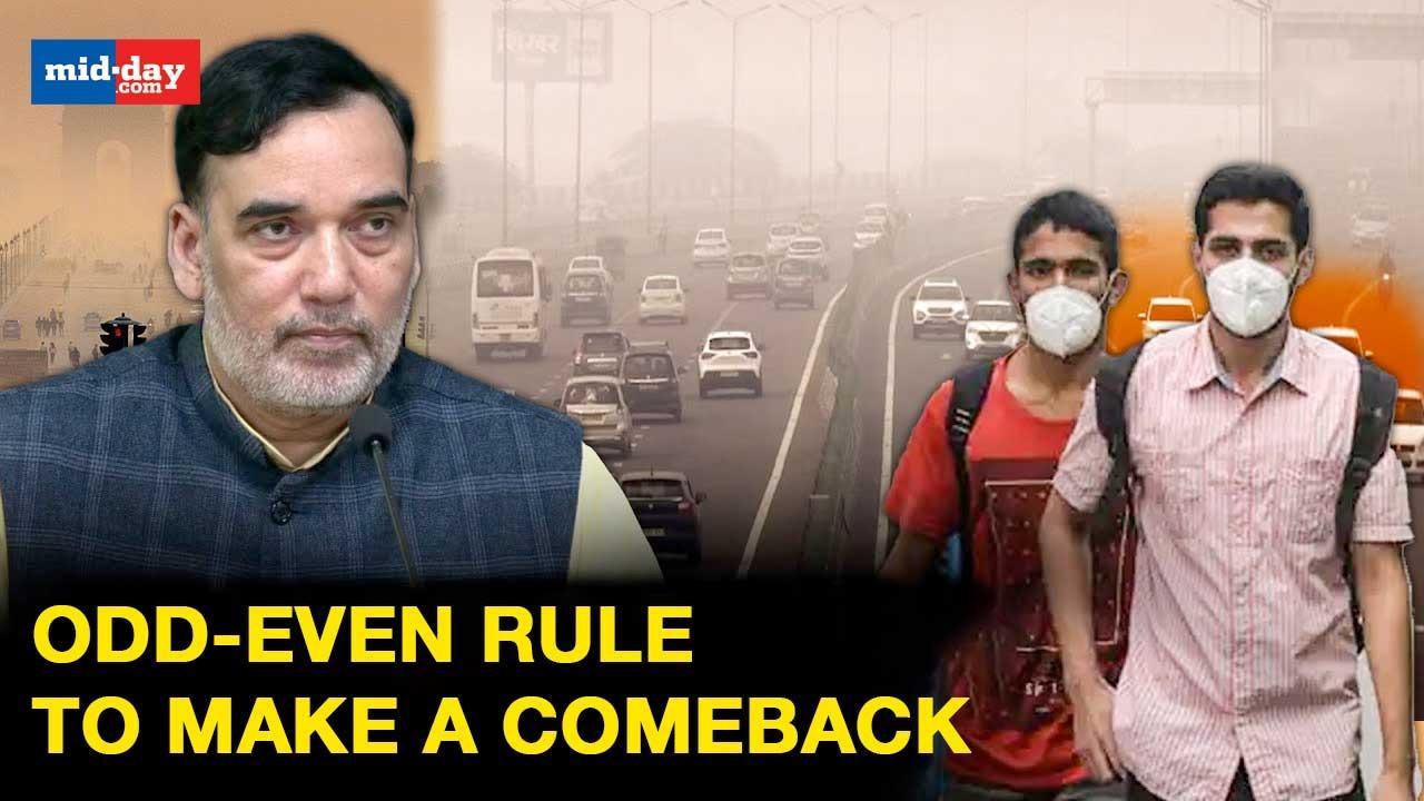 Delhi Air Pollution: Delhi govt. brings back Odd-Even post-Diwali