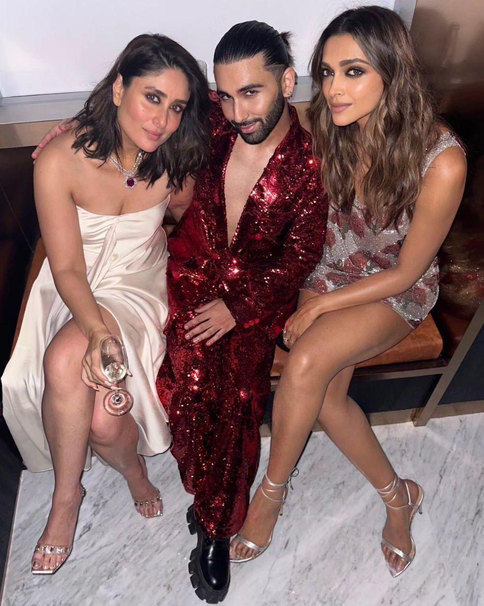 If you thought Orry and Karan sharing the frame was wild, this is going to blow your mind. Orry, Bebo, and Deepu make up all the sass and gorgeousness in the world