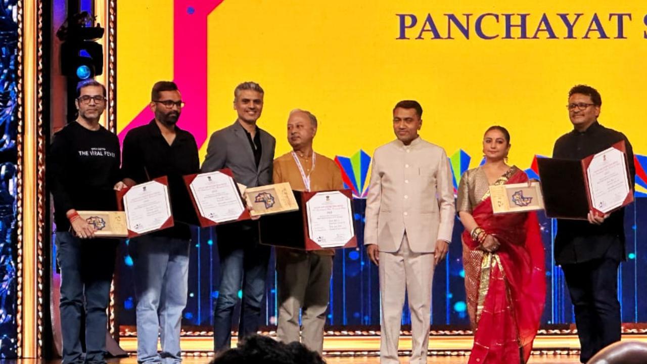 IFFI 2023: Prime Video wins inaugural greatest internet collection (OTT) award for `Panchayat