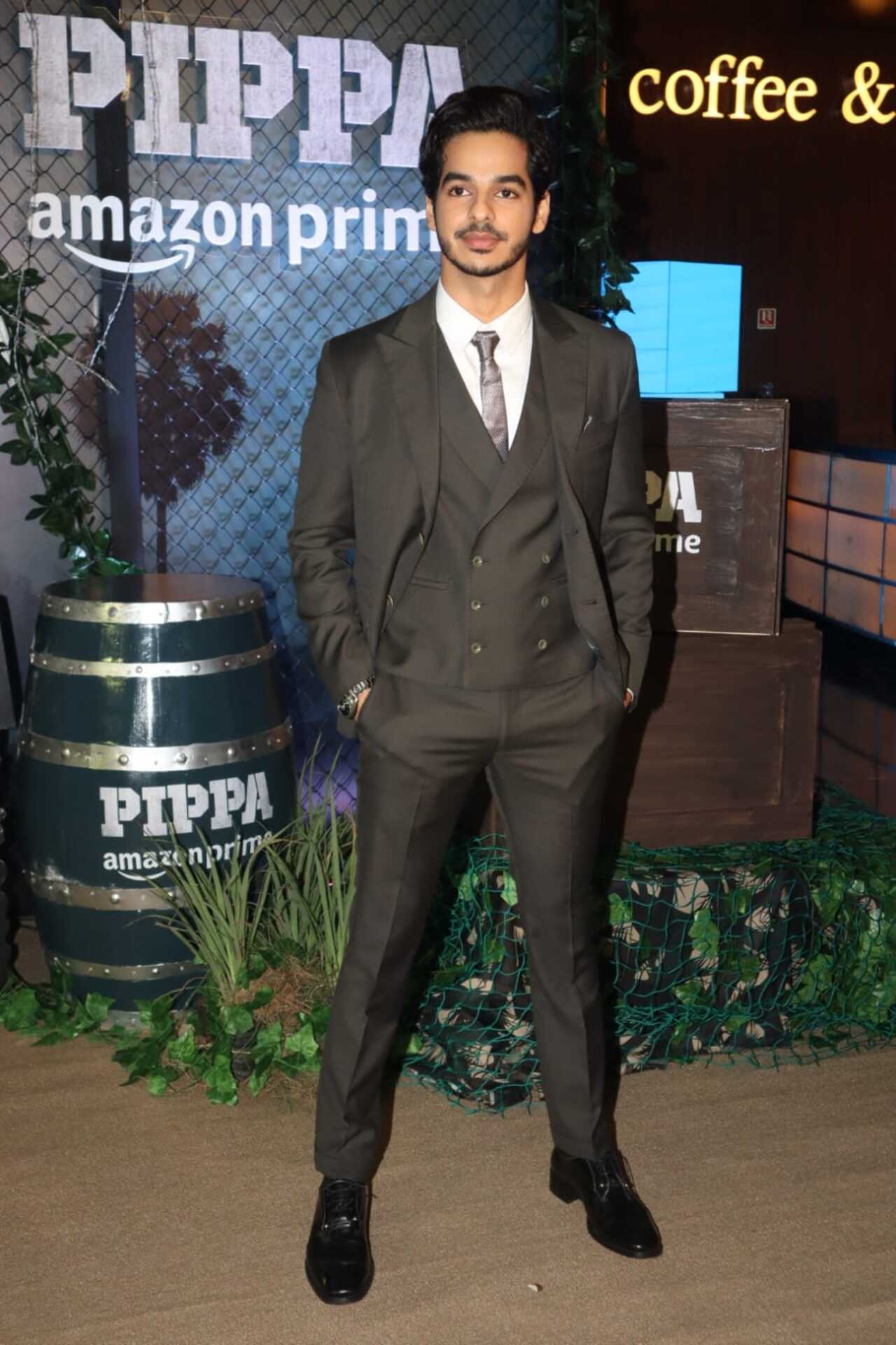Ishaan Khatter looked dapper in a suit