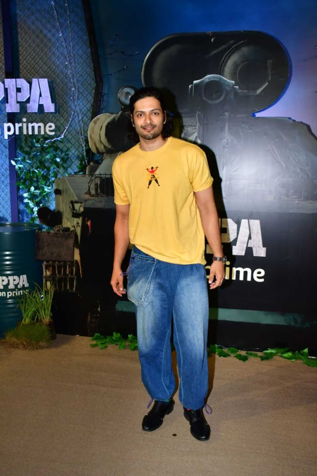 Ali Fazal attended Pippa's screening to cheer for the team