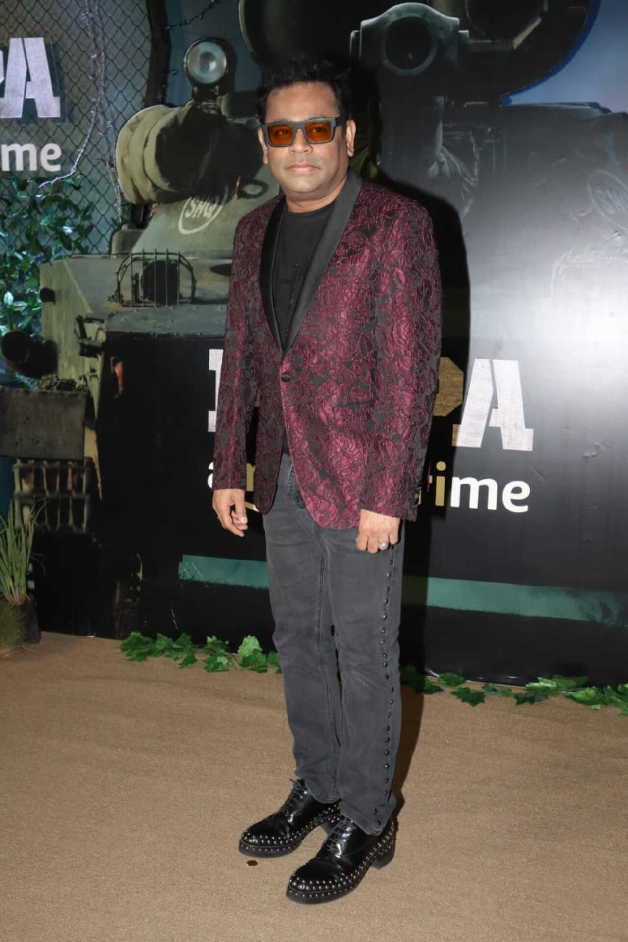 Pippa's music director A R Rahman was also at the screening