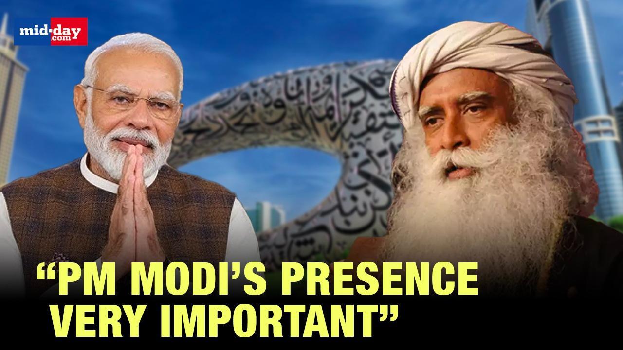 COP28 Summit: Sadhguru highlights the importance of PM Modi’s presence in UAE