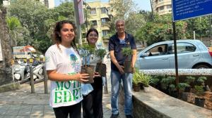 Bandra`s green revolution: Youth battle air quality crisis by planting trees
