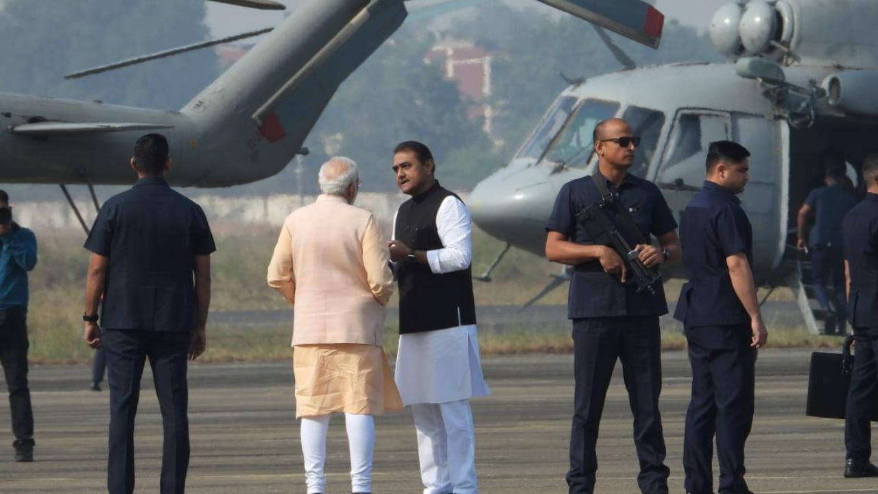 NCP leader Praful Patel meets PM Modi, says briefed him about Birsi airport