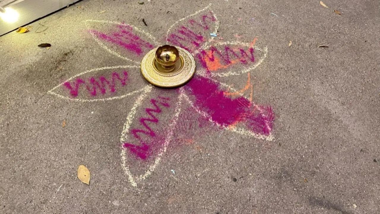 Priyanka Chopra often shares pictures with her little one Maltie Marie. Today, as the world celebrates Diwali, Priyanka shared a picture of her daughter’s beautiful rangoli. Read full story here