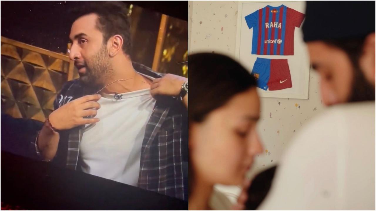 Ranbir Kapoor gets daughter Raha's name inked on his shoulder!