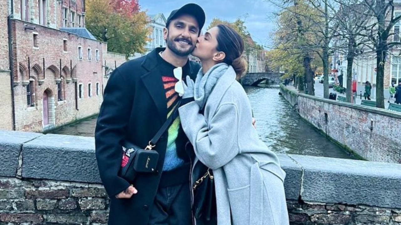 Ranveer Singh steals a romantic moment with Deepika Padukone on anniversary: 5 years of infinity