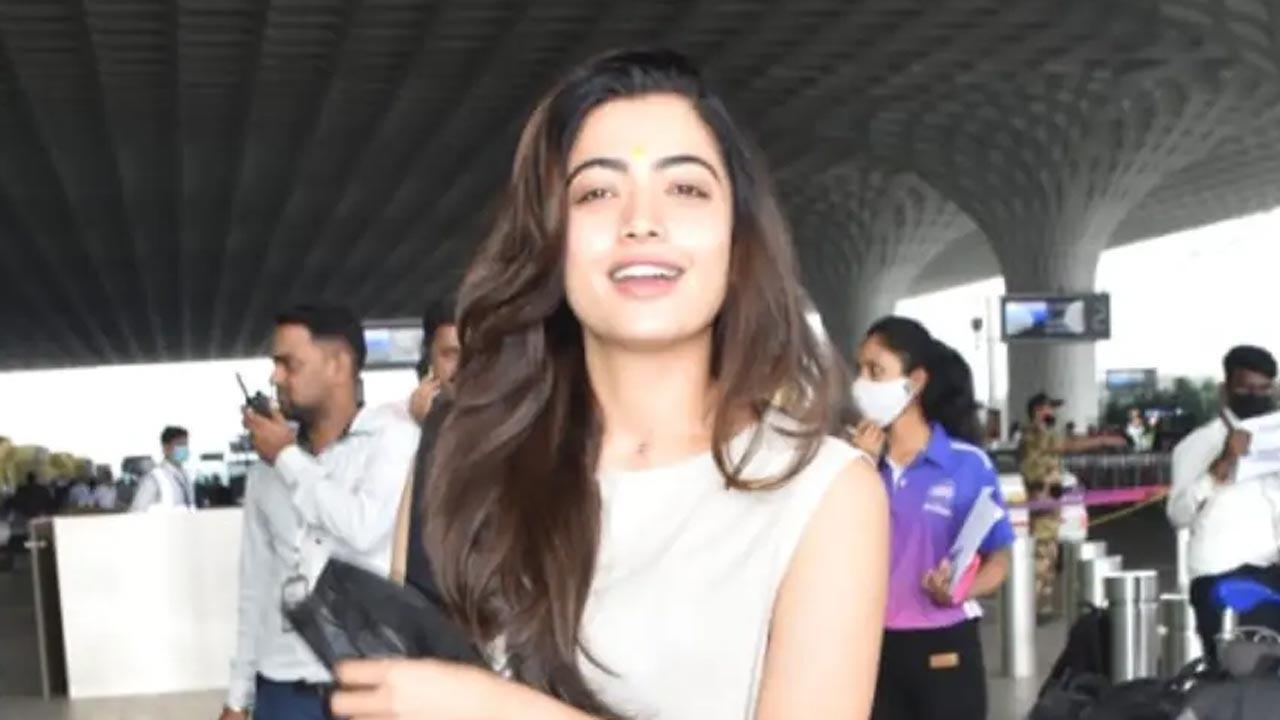 Rashmika Mandanna shares glimpse of dubbing session from 'Animal'