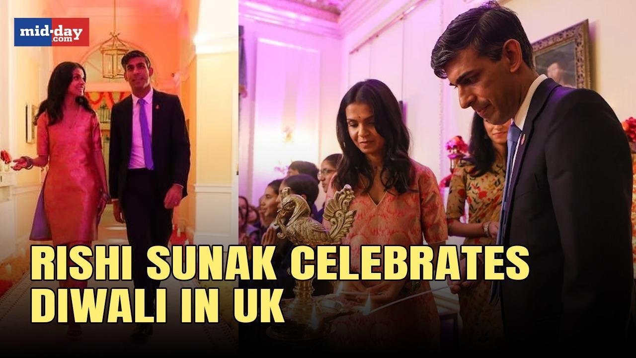 Diwali 2023: UK PM Rishi Sunak celebrates Diwali with Hindu community
