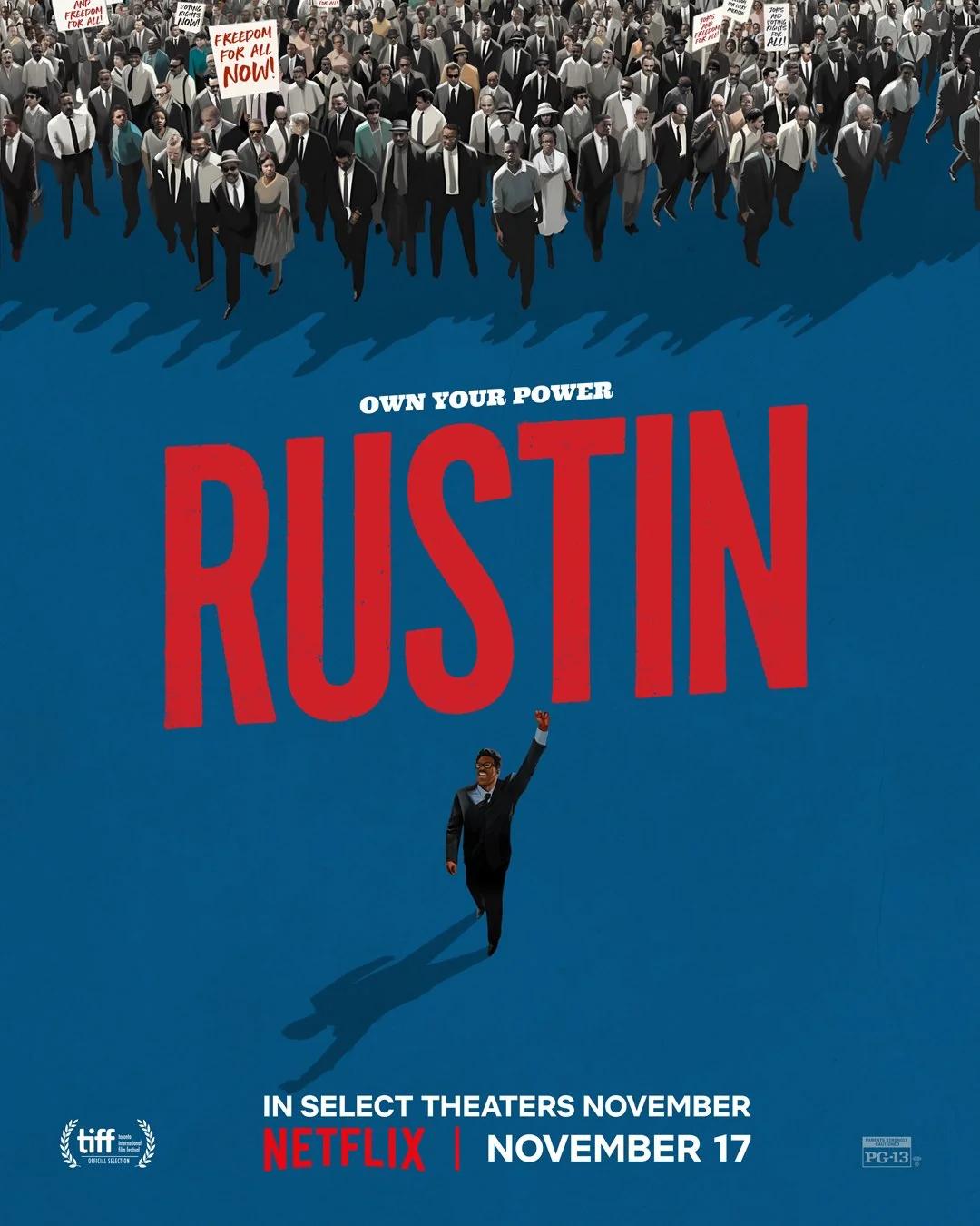 Rustin (November 17) - Streaming on NetflixRustin illuminates the life of Bayard Rustin (Colman Domingo), showcasing his journey as one of history’s most formidable activists and strategists.