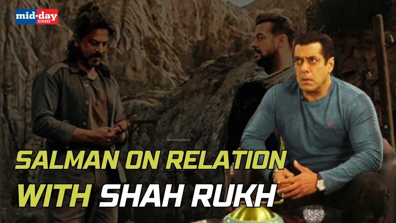 Tiger 3 star Salman Khan opens up on his equation with Shah Rukh Khan