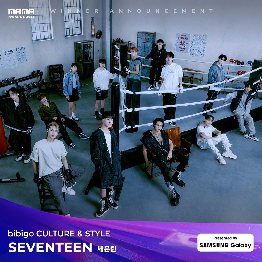 Seventeen also won Album of the Year and Best Male Group besides Best Dance Performance (Male Group) award.
