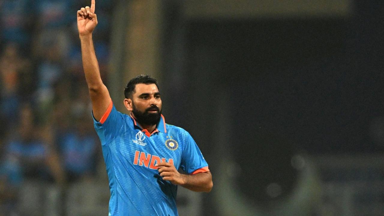 India's star bowler Mohammed Shami registered his name in the list in the ICC World Cup 2023 match between India and New Zealand. He displayed an exceptional show with the ball. Shami bowled 9.5 overs in which he conceded 57 runs and picked seven wickets