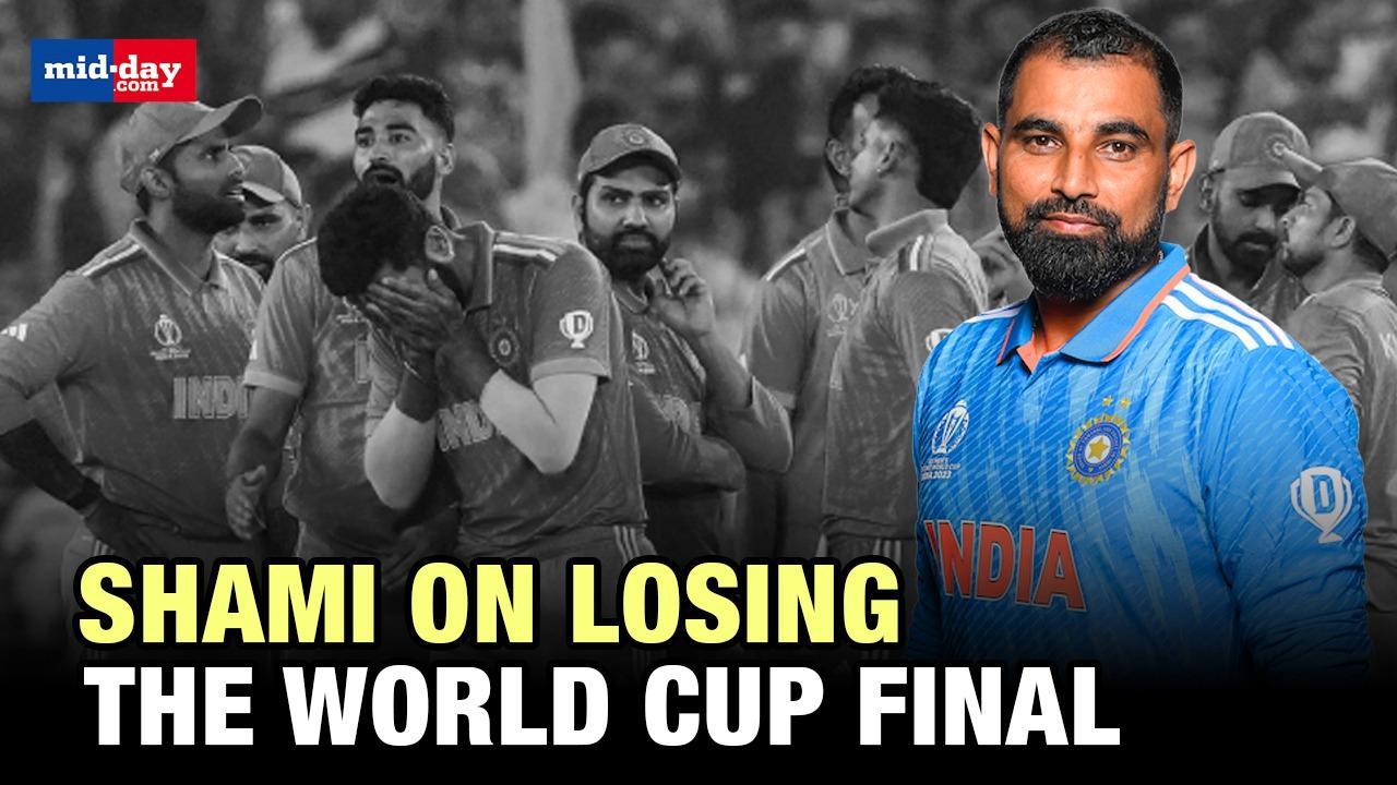 ICC World Cup final: Mohammed Shami speaks on why Indian team lost the World Cup
