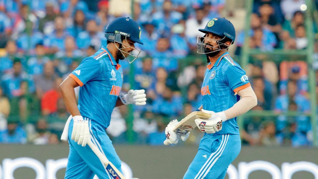 Shreyas Iyer, KL Rahul shine to make it nine out of nine