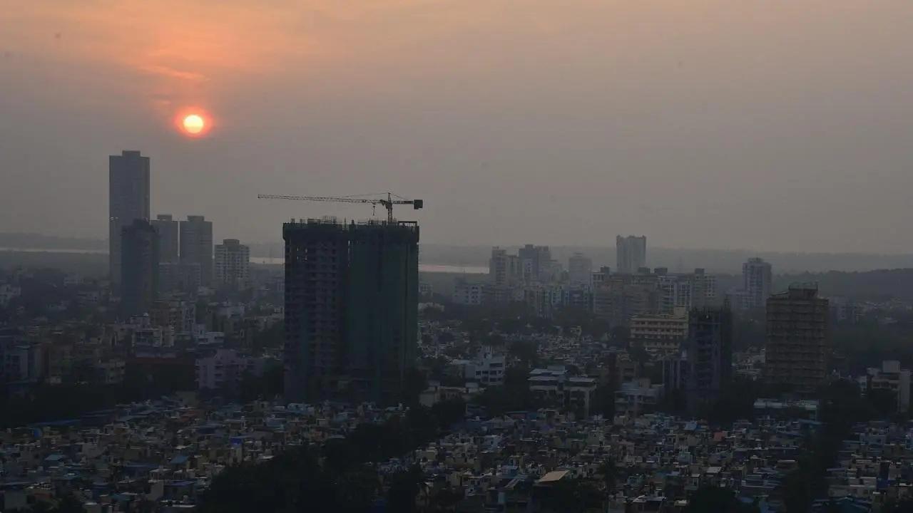 In Pics: Mumbai air quality in moderate category; AQI at 115