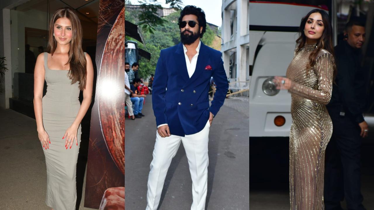 Spotted in the city: Tara Sutaria, Vicky Kaushal, Malaika Arora and others