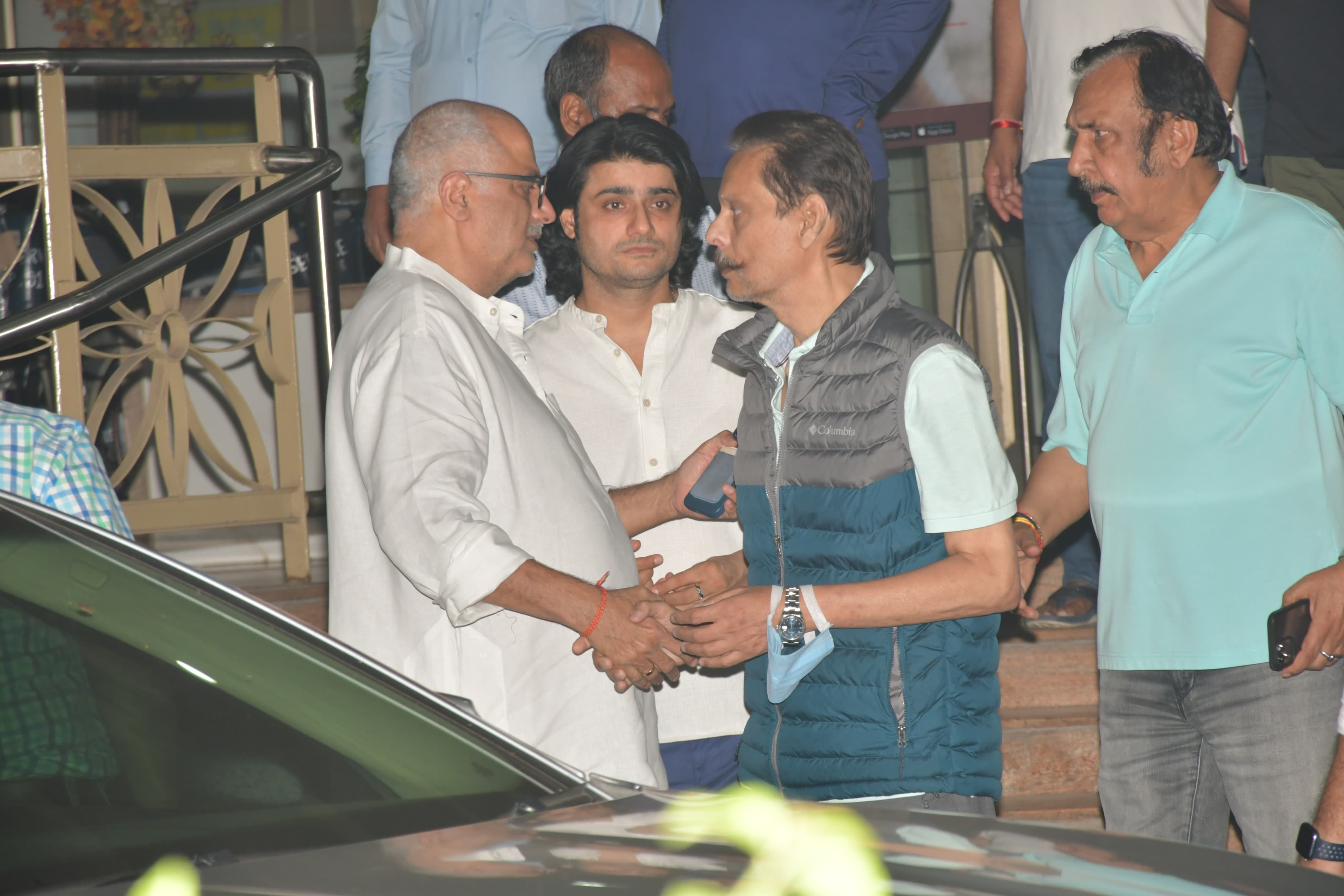 Boney Kapoor was clicked outside Kokilaben Hospital