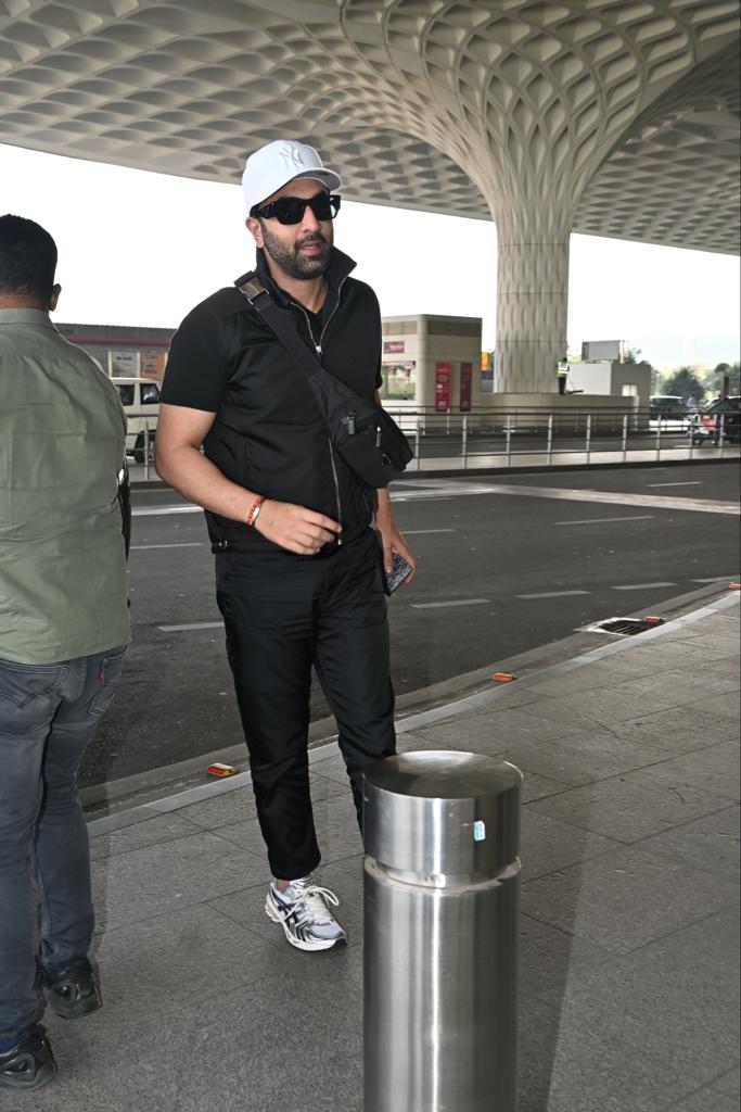 Ranbir Kapoor who is looking forward for the release of his upcoming film 'Animal' was spotted in the city