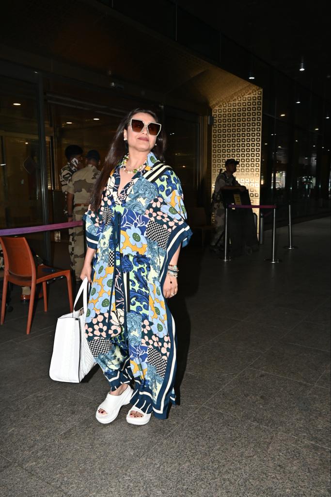 Rani Mukerji's kaftan dress is a must-have to ace your airport look