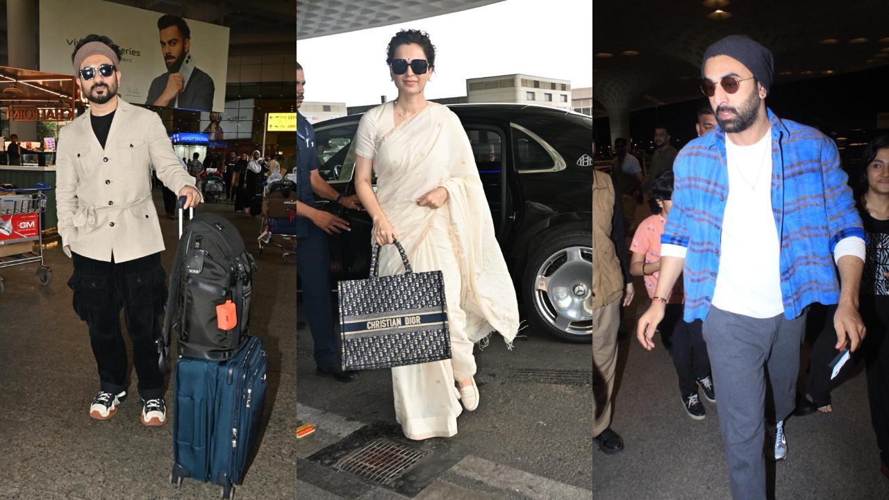 Spotted in the city: Vir Das, Ranbir Kapoor, Kangana Ranaut and others