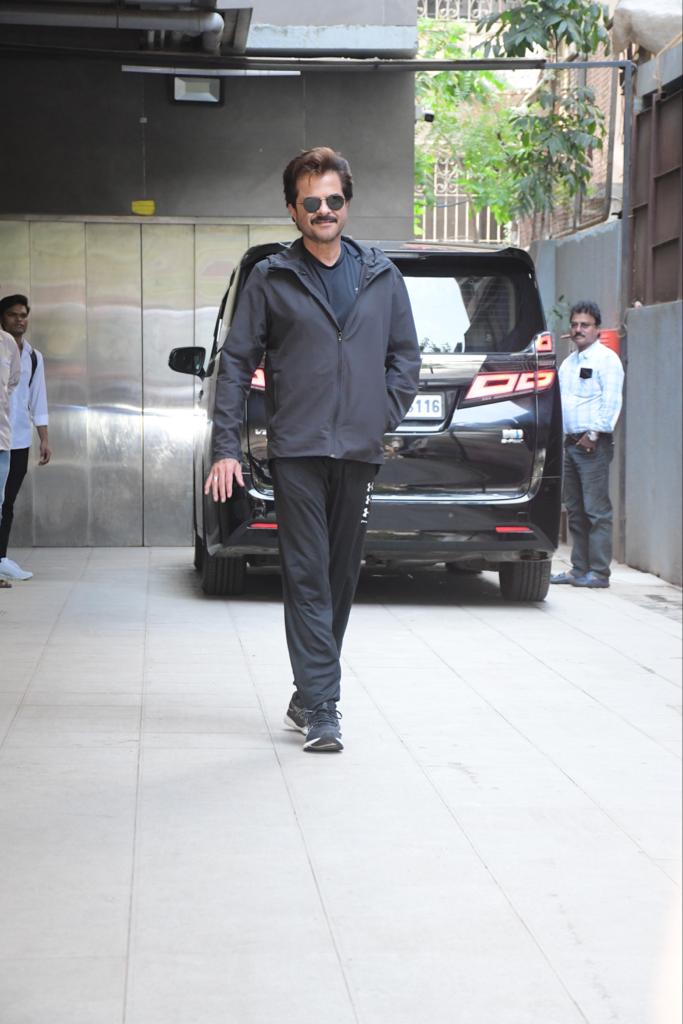 Anil Kapoor was clicked in the city