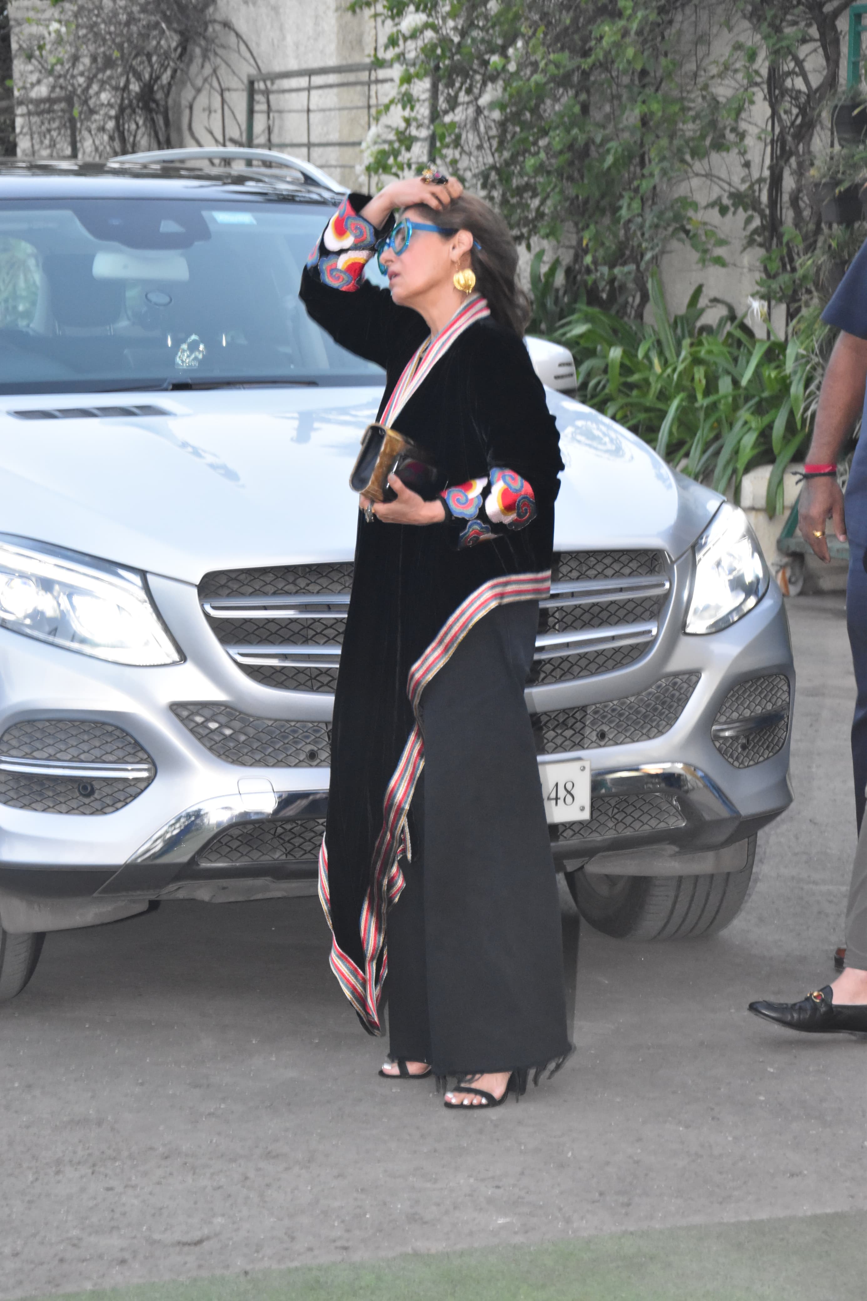 Dimple Kapadia looked stunning as she went out to attend an event in the city