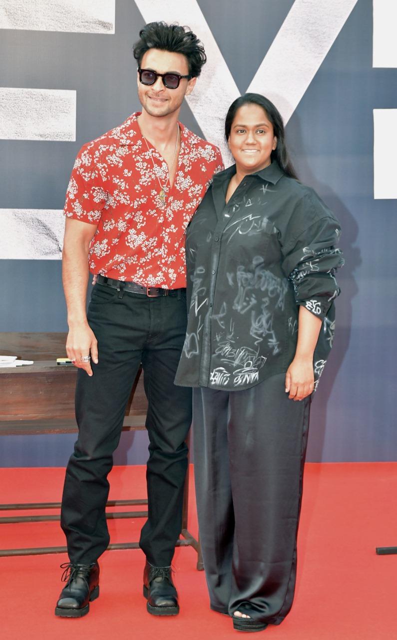 Arpita Khan and Aayush Sharma also attended the trailer launch event