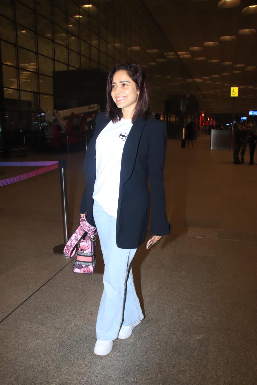 Nushrratt Bharuccha looked stunning as she was snapped in the city