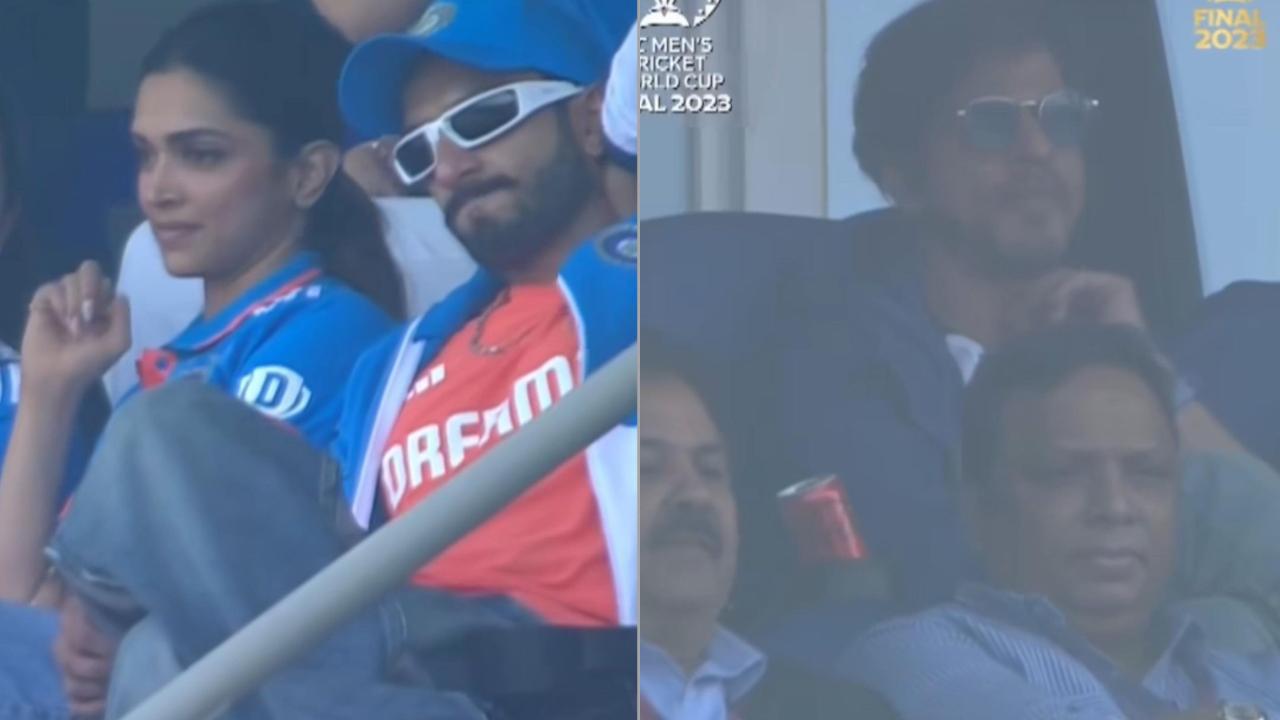 India vs Australia WC 2023 final: As the much-awaited match is underway, making all of us sit at the edge of our seats, several celebrities have been spotted at the stadium as they watch the match live. Read More