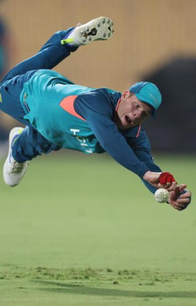Australia`s star batsman Steve Smith has taken 13 catches in 28 ODIs played against India