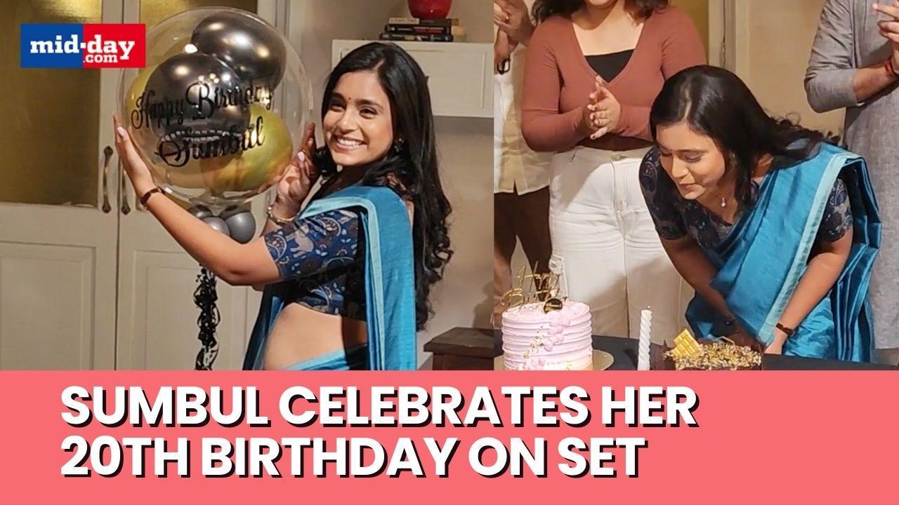 Sumbul Touqeer Birthday 2023: The Actress Received A Surprise On Set Of 'Kavya'!