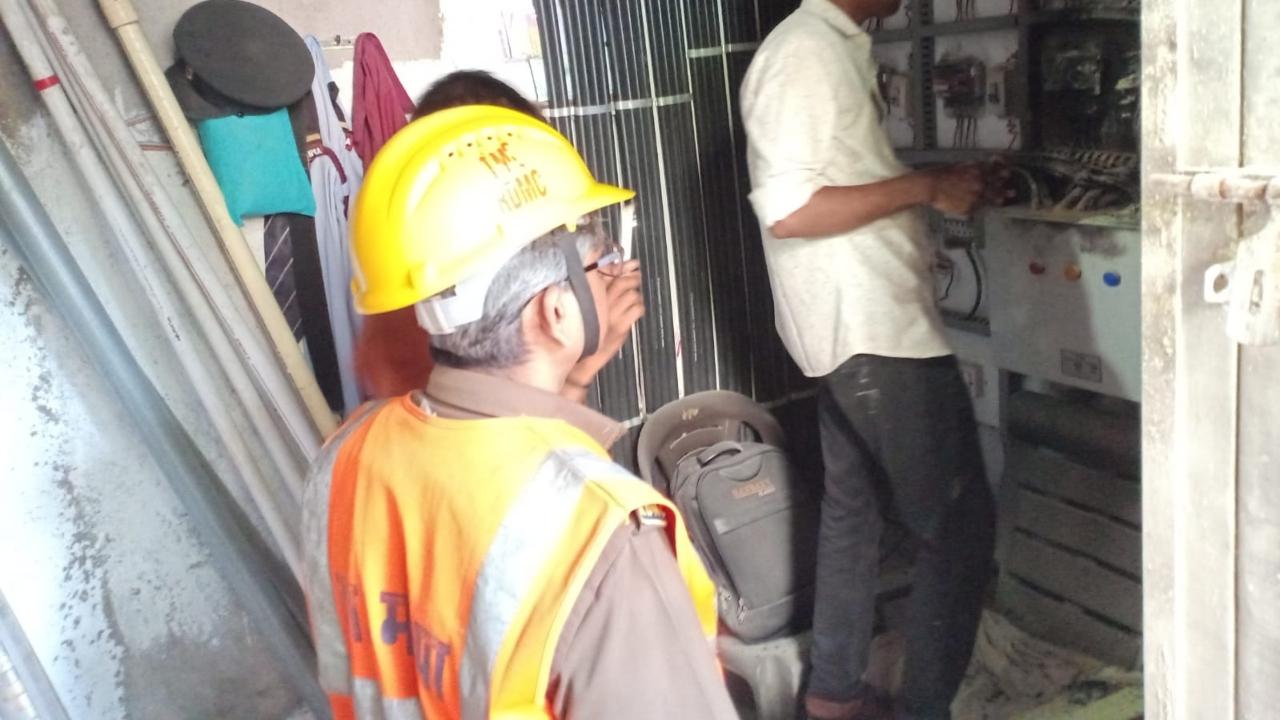 According to the Thane Municipal Corporation's disaster management cell, the blaze was reported in Shivkrupa Society in the city's Naupada area