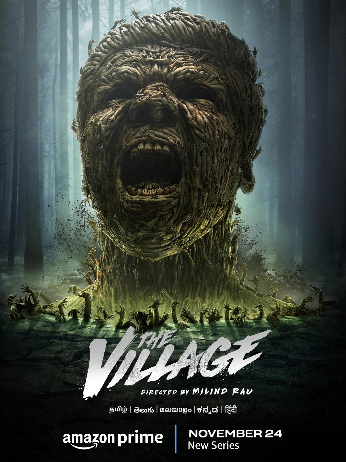 The Village (November 24) - Streaming on Prime VideoThe Village unfolds a gripping adaptation of the graphic horror novel set against Tamil Nadu’s remote landscapes. It follows a man stranded in a cursed village, desperately searching for his family, while a ruthless heir of a pharmaceutical empire dispatches mercenaries to recover a mysterious, long-forgotten entity, converging their paths in a night filled with terror.