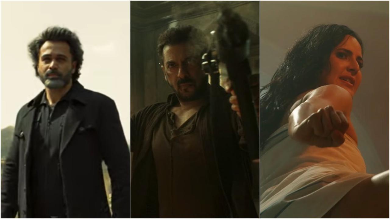 Tiger 3 new promo: Salman Khan-Katrina Kaif in action mode as Emraan Hashmi threatens to destroy India