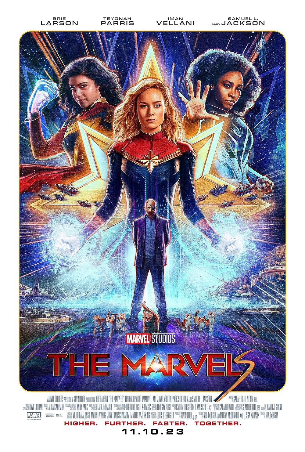 The Marvels - November 10This Diwali, it’s time to go Higher, Further, Faster and Together as the much-awaited Marvel Studios 'The Marvels' is here, promising intense action, adventure and full-on family entertainment this festive season! 