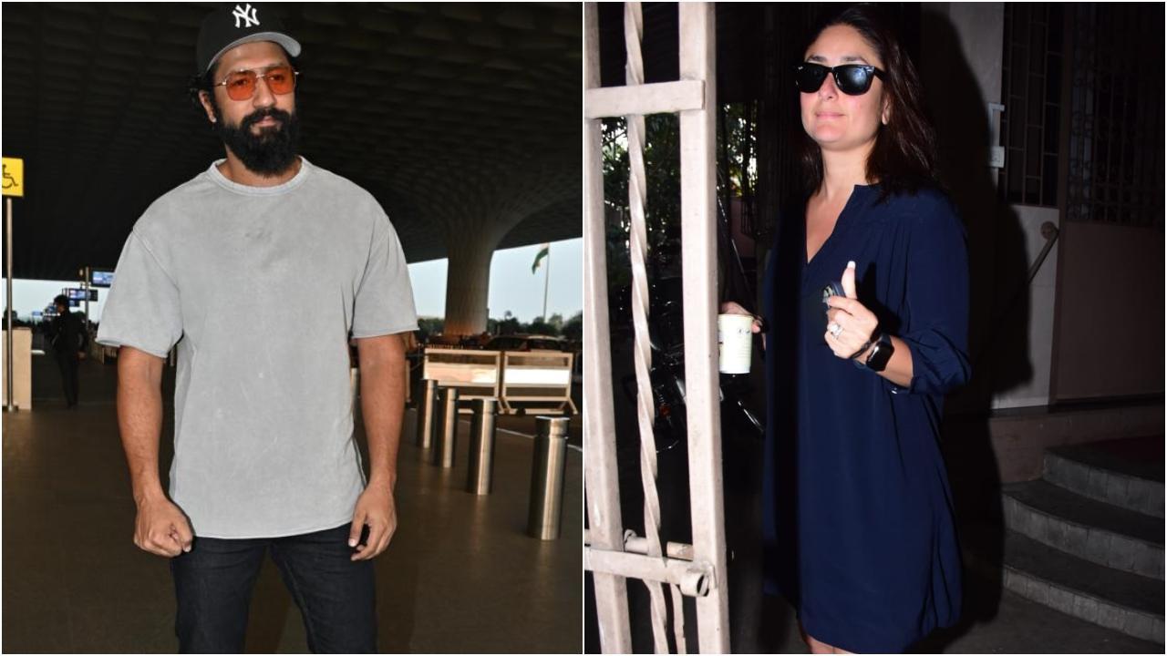 Spotted in the city: Vicky off to promote Sam Bahadur; Kareena makes appearance