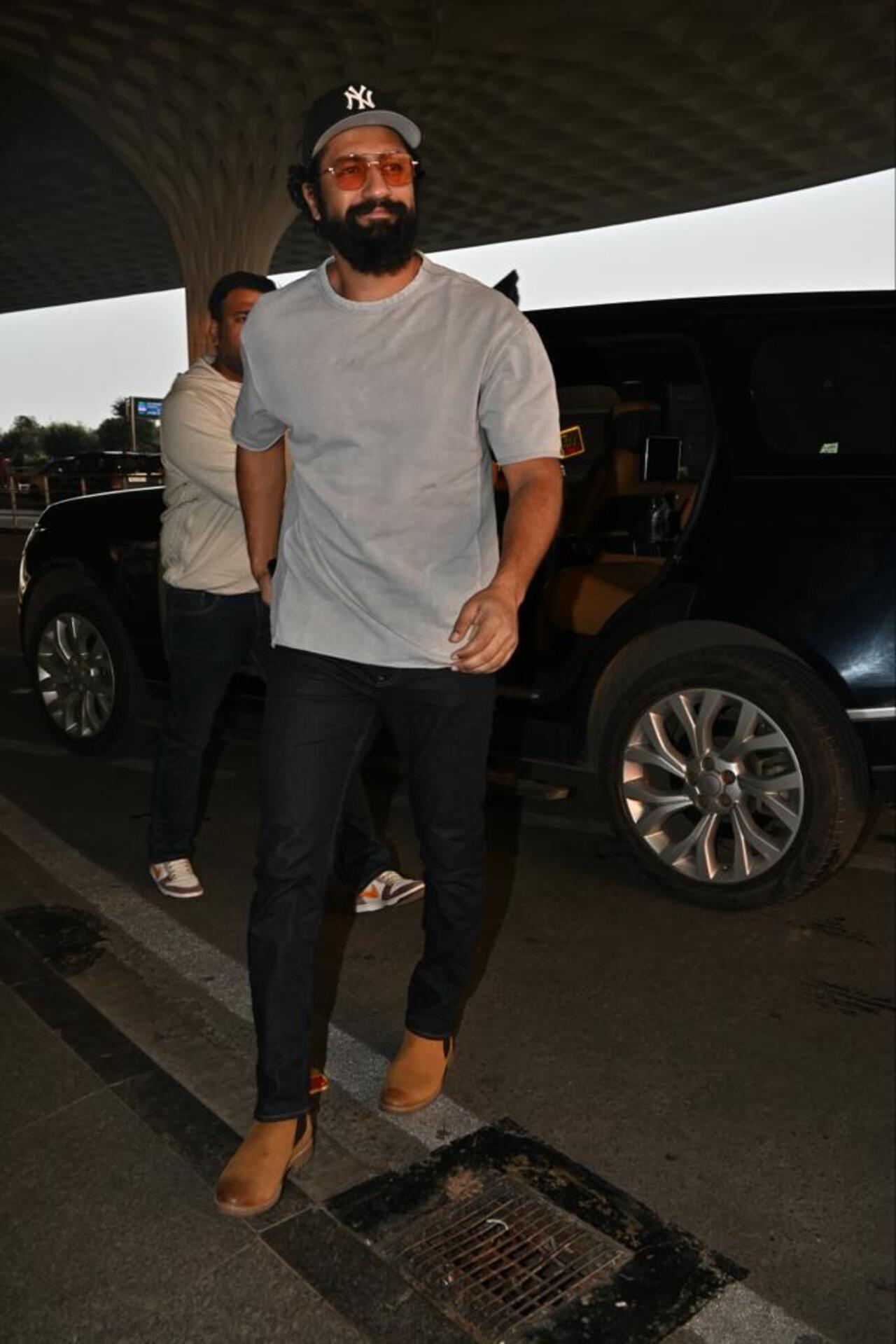 Vicky Kaushal jetted off to Amritsar to promote his upcoming film, Sam Bahadur