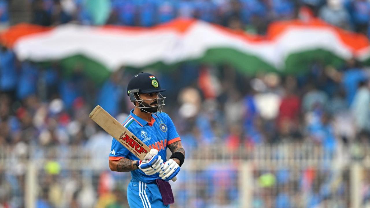 ICC World Cup 2023 | IND vs SA: Virat Kohli's knock helps India set gigantic 327 vs Proteas