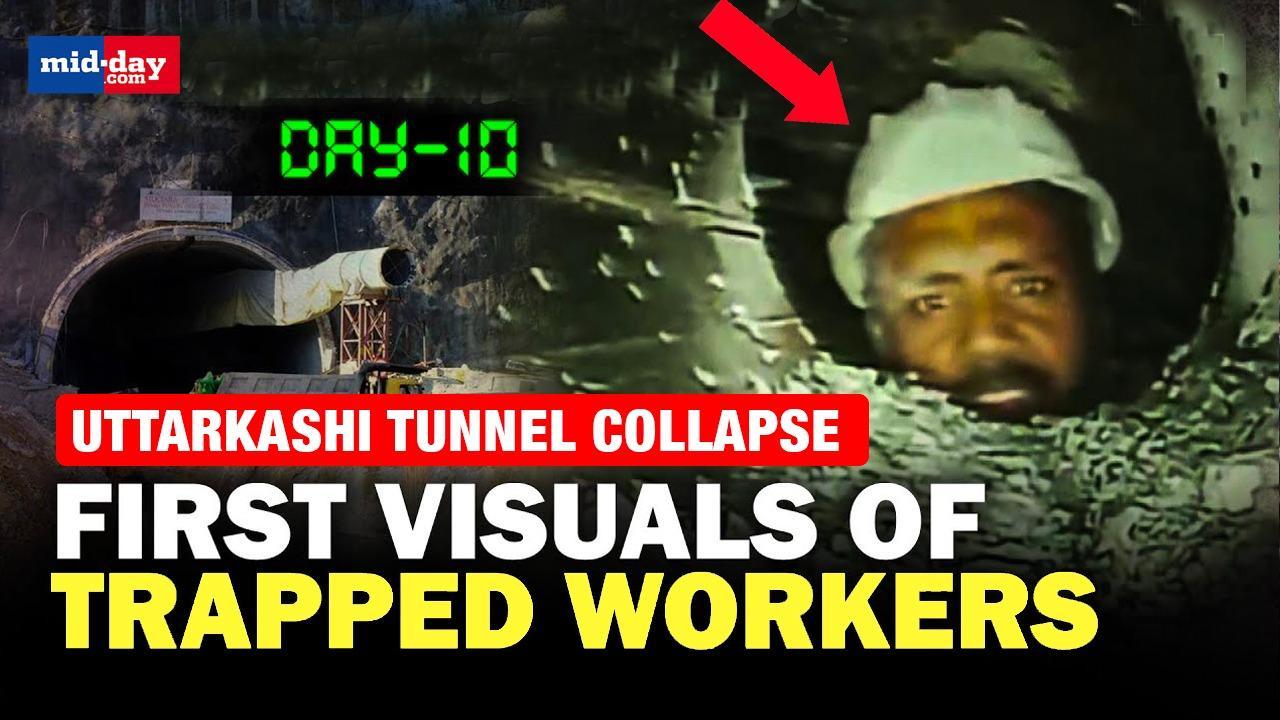 Uttarkashi Tunnel Collapse: Gripping footage reveals the struggle of workers